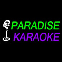 Paradise Karaoke Neonkyltti