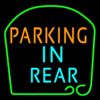 Parking In Rear Neonkyltti