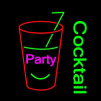 Party Cock Tail Neonkyltti