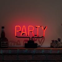 Party Desktop Neonkyltti