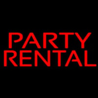 Party Rental Neonkyltti