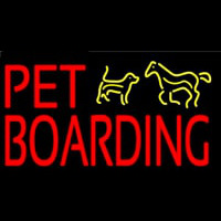 Pet Boarding 1 Neonkyltti