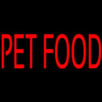 Pet Food Block Neonkyltti