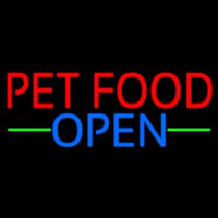 Pet Food Open 1 Neonkyltti
