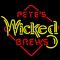 Petes Wicked Brews Neonkyltti