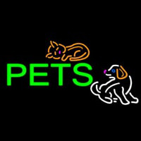Pets With Colorful Logo Neonkyltti