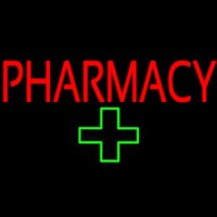 Pharmacy Plus Logo Neonkyltti