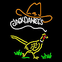 Pheasant and Jack Daniels Neonkyltti