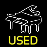 Piano Used Neonkyltti
