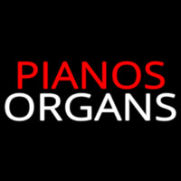 Pianos Organs Block 1 Neonkyltti