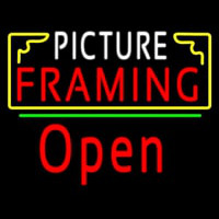 Picture Framing With Frame Open 2 Logo Neonkyltti