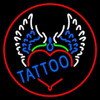 Piercing Tattoo Addiction Logo Neonkyltti