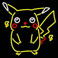 Pikachu Neonkyltti
