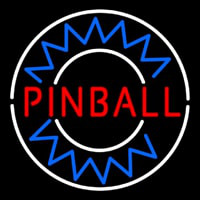 Pinball Here Neonkyltti