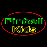 Pinball Kids Neonkyltti