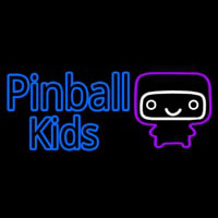 Pinball Kids Neonkyltti