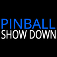 Pinball Showdown 1 Neonkyltti