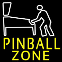 Pinball Zone Neonkyltti