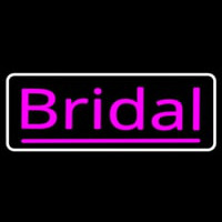 Pink Bridal With Border Neonkyltti