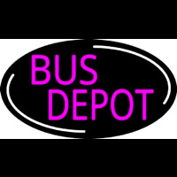 Pink Bus Depot Neonkyltti