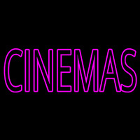 Pink Cinemas Block Neonkyltti