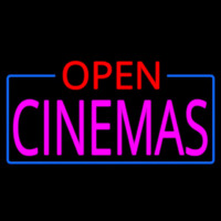 Pink Cinemas Open Neonkyltti