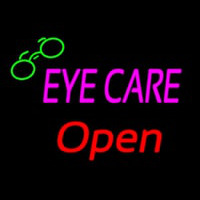 Pink Eye Care Red Open Logo Neonkyltti