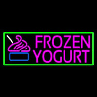 Pink Frozen Yogurt Neonkyltti