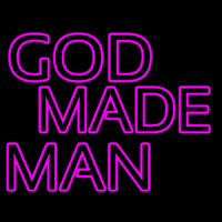 Pink God Made Man Neonkyltti