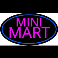 Pink Mini Mart Neonkyltti