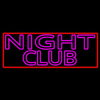 Pink Night Club Neonkyltti