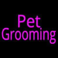 Pink Pet Grooming Neonkyltti