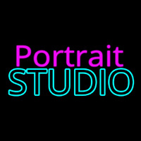 Pink Portrait Studio Neonkyltti