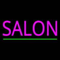 Pink Salon Green Line Neonkyltti