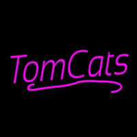 Pink Tom Cats Neonkyltti