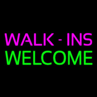 Pink Walk Ins Welcome Neonkyltti