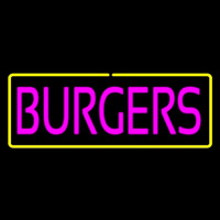 Pinl Burgers With Yellow Border Neonkyltti