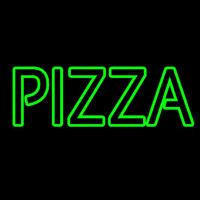 Pizza In Bold Font Neonkyltti