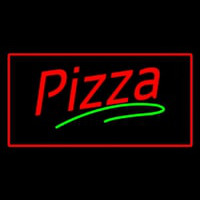 Pizza Red Border Neonkyltti