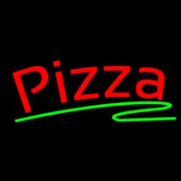 Pizza With Green Line Neonkyltti