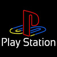 Playstation White Neonkyltti