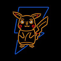 Pokeman Go Pikachu Neonkyltti