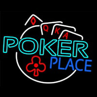 Poker Place Neonkyltti