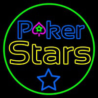 Pokers Stars 1 Neonkyltti