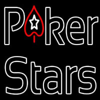 Pokers Stars Neonkyltti