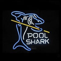 Pool Shark Kauppa Avoinna Neonkyltti