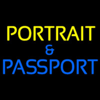 Portrait And Passport Neonkyltti