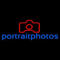 Portrait Photo With Camera Neonkyltti
