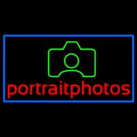 Portrait Photo With Camera With Border Neonkyltti