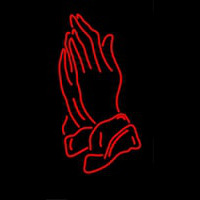 Praying Hands Neonkyltti